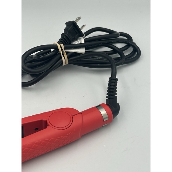 Jose Eber Pro Series Ceramic Red Flat Iron Straightener 1 inch plate Tested - Picture 4 of 8